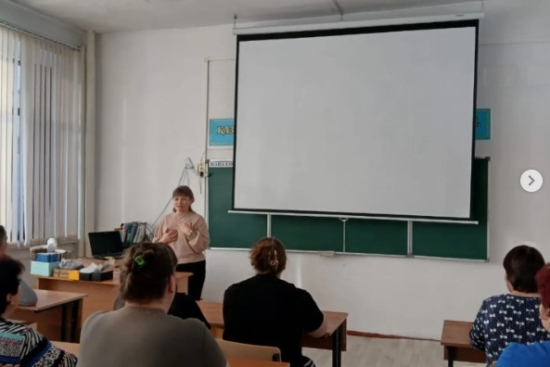 Проведено родительское собрание среди родительской общественности с охватом 26 человека.