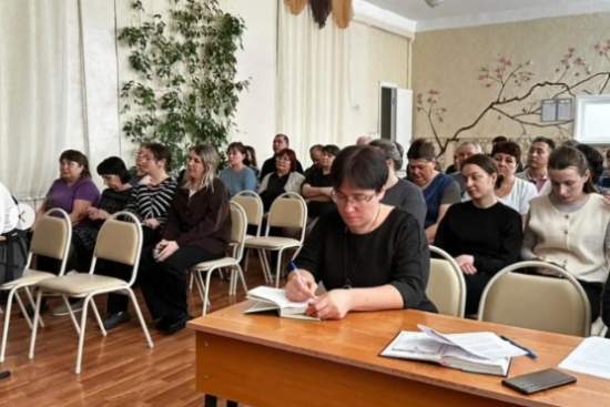 3 марта в нашем Комплексе прошло рабочее совещание с участием педагогов и работников школы.